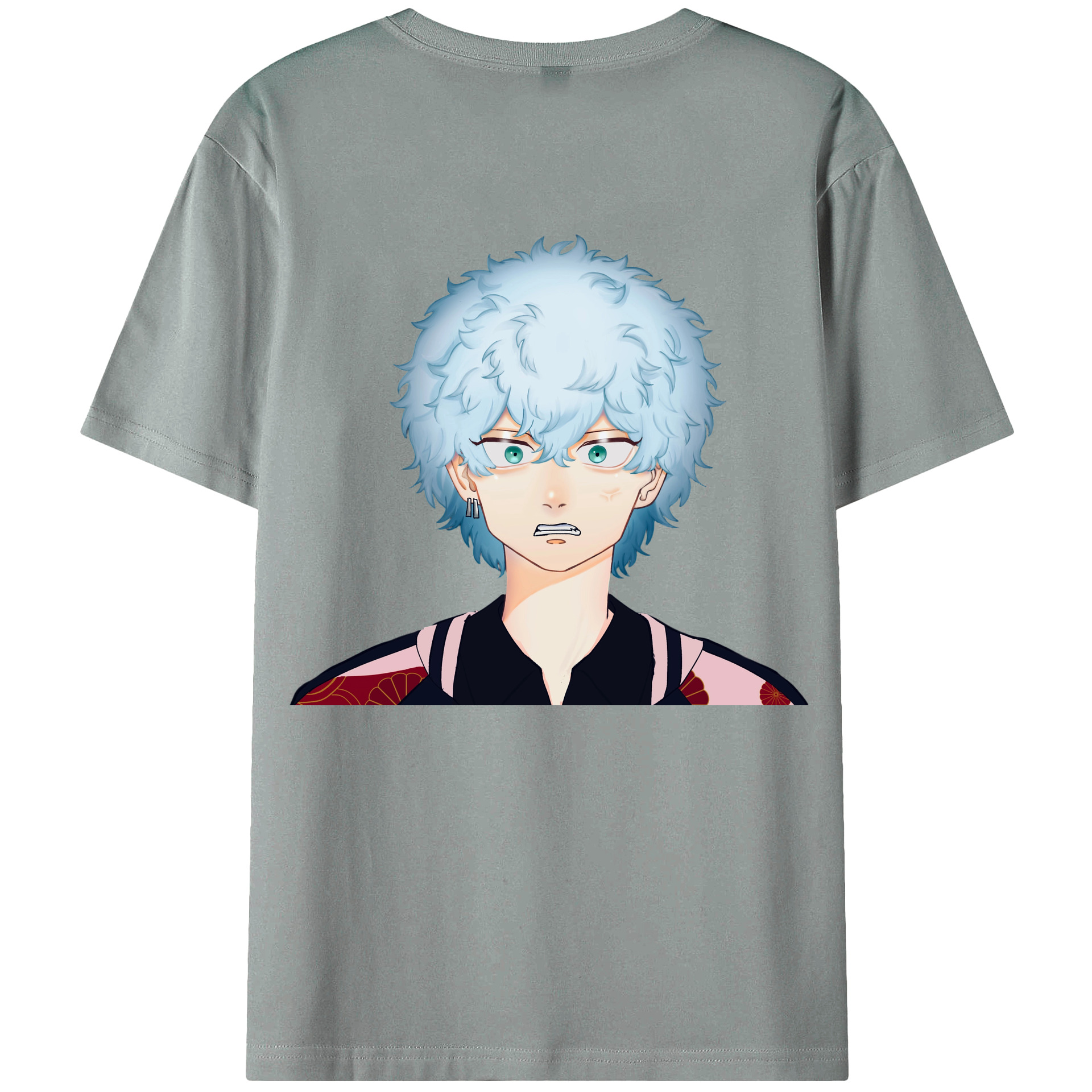 （画像用） 東京リベンジャーズ Tokyo Revengers 綿100％ メンズ半袖Tシャツ（バックプリント） 通気性